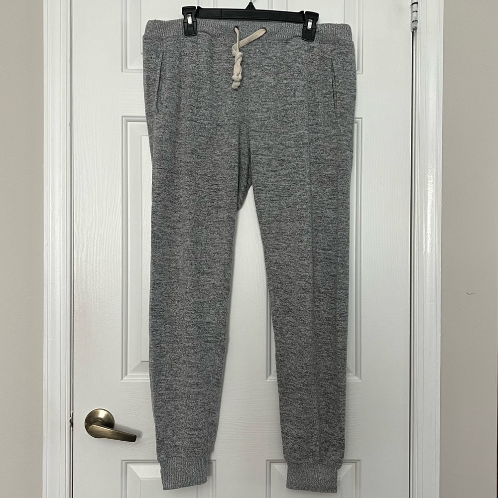 Theo and Spence Gray Jogger Pants
